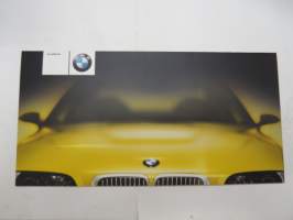 BMW M3 -myyntiesite / sales brochure in swedish