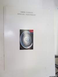 BMW 3 Series Special Equipment 1992 -myyntiesite / sales brochure