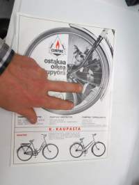 Camping polkupyörät - naistenpyörät, miestenpyörät, lastenpyörät, poikien Speedway-pyörät -myyntiesite / bicycle brochure