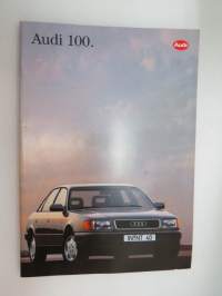 Audi 100 1992 -myyntiesite / sales brochure