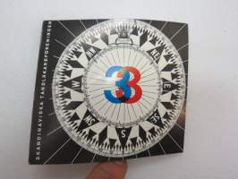 Skandinaviske Tandläkareförening (Pohjoismainen hammaslääkäriyhdistys) -Helsingissä pidetyn kongressin  pääsy- tai osallistumis- sekä ruokailuliput,