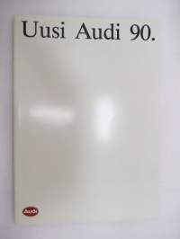 Audi 90 1988 -myyntiesite / sales brochure