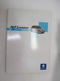 Peugeot 307 & Wagon -myyntiesite / sales brochure