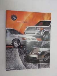 Toyotas 2001 (Toyota 2001 USA) -myyntiesite / sales brochure