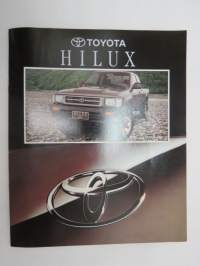 Toyota Hilux 1993 -myyntiesite / sales brochure