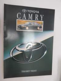 Toyota Camry tekniset tiedot -myyntiesite / sales brochure