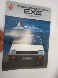Mitsubishi Space Wagon EXE -myyntiesite / brochure