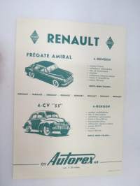 Renault Frégate Amiral, 4-CV