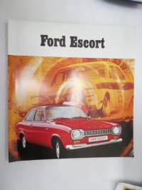 Ford Escort Standard, Escort De Luxe, Escort GT -myyntiesite / brochure