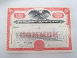 The May Department Stores Company, 6 shares, nr C053494 -share certificate / osakekirja