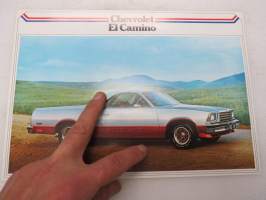 Chevrolet El Camino -myyntiesite / brochure