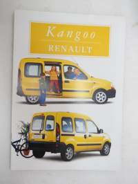 Renault Kangoo -myyntiesite -sales brochure, in finnish