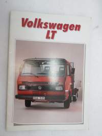 Volkswagen LT 1986 -myyntiesite ruotsiksi / brochure in swedish