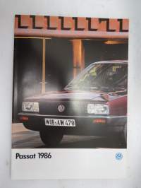 Volkswagen Passat 1986 -myyntiesite (ruotsinkielinen) / brochure