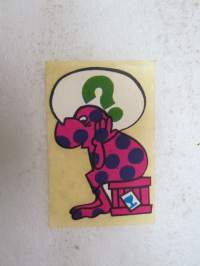 ? -tarra / sticker
