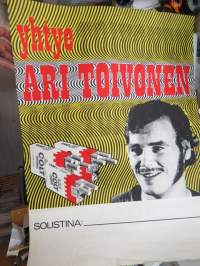 Yhtye Ari Toivonen / Colt -keikka- / mainosjuliste -gig poster