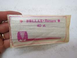 Dollar-Rensare (Dollar-pipan - Avskiljer skadlig tobakstjära - Rök sundare - godare - billigare - Rök Dollar) -piippurassipakkaus, käyttämätön