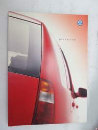 Volkswagen Polo Variant 2000 -myyntiesite / brochure