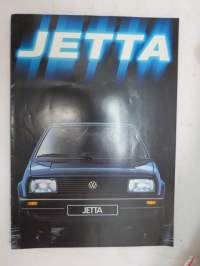 Volkswagen Jetta 1984 -myyntiesite / brochure