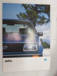 Volkswagen Jetta 1987 -myyntiesite / brochure