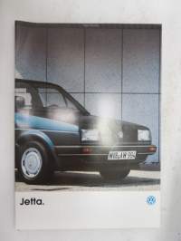 Volkswagen Jetta 1986 -myyntiesite / brochure