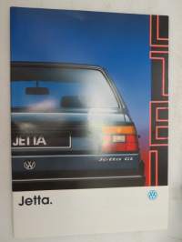 Volkswagen Jetta 1988 -myyntiesite / brochure