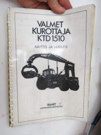 Valmet kurottaja KTD 1510 - käyttö ja huolto / operator´s manual