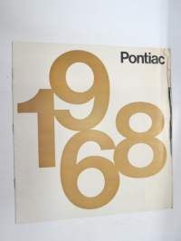Pontiac 1968 -myyntiesite / brochure