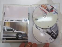 Volvo XC70 -myyntiesite / kotelo, jossa 2 kpl DVD ja painettua materiaalia -sales folder