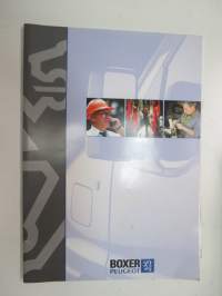 Peugeot Boxer 1996 -myyntiesite -sales brochure