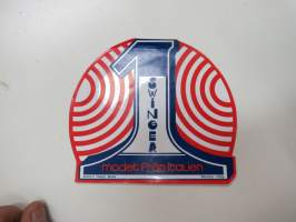 1 Swinger - modet från Italien -tarra / sticker