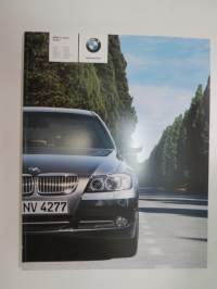 BMW 3-sarjan sedan 318i, 320i, 325/xi, 330i/xi, 335i/xi, 318d, 320d, 325d, 330d/xd, 335d -myyntiesite / sales brochure