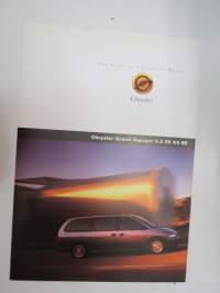 Chrysler Grand Voyager 3.3. V6 A 4 SE -myyntiesite / brochure