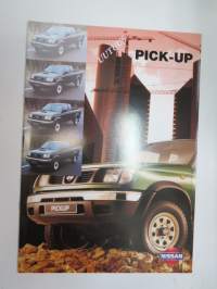 Nissan Pick-Up 1999 -myyntiesite / brochure