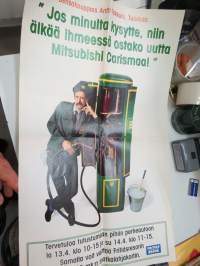 Mitsubishi Carisma 1996 -myyntiesite / brochure