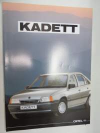 Opel Kadett 1991 -myyntiesite / brochure