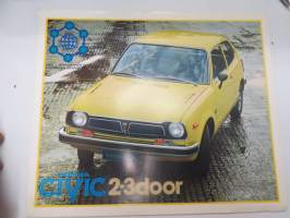 Honda Civic 2 / 3 Door -myyntiesite / sales brochure