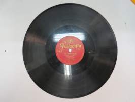 Finlandia P 177 Auvo Nuotio - Bella Venetsia / Veikko Tuomi - On syömesi jäätä -savikiekkoäänilevy / 78 rpm 10