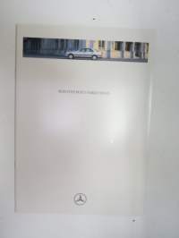 Mercedes-Benz C-sarjan Sedan 1997 -myyntiesite / brochure