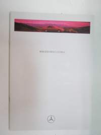 Mercedes-Benz C-luokka 1994 -myyntiesite / brochure