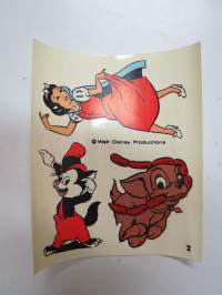 Walt Disney 2 - Kalle Anka & Co överföringsbilder 1964 -siirtokuva-arkki, joka ollut Ruotsin