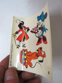 Walt Disney 5 - Kalle Anka & Co överföringsbilder 1964 -siirtokuva-arkki, joka ollut Ruotsin