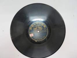 Polydor S. 50504 Rytmi Pojat Eugen Malmsten´in johdolla - Pustan Foxi / Itämaan ruusuja -savikiekkoäänilevy / 78 rpm 10