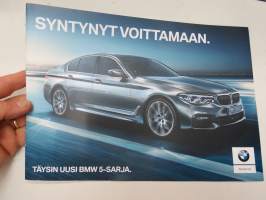 BMW 5-sarja -myyntiesite / brochure