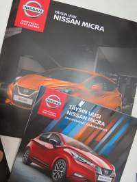 Nissan Micra 2017 -myyntiesite / brochure