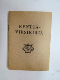 Kenttävirsikirja 1944 -etulehdelle painettu