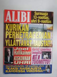 Alibi 2006 nr 2, Nuori murhamies Jani Lötjönen, Riihimäen kapinavangit, 13-vuotias hyväksikäytetty Miia, Petri Ropponen syyttömästi vankilassa, Puukolla 12 kertaa