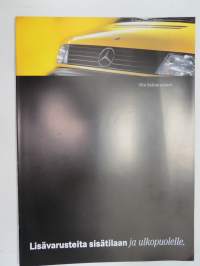 Mercedes-Benz Vito Lisävarusteet -myyntiesite / brochure