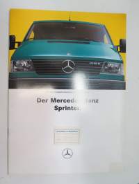 Der Mercedes-Benz Sprinter 1996 -myyntiesite / brochure