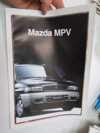 Mazda MPV 1997 -myyntiesite / brochure